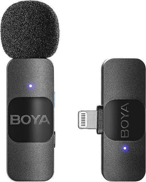 BOYA BY-V1 беспроводной микрофон для iPhone