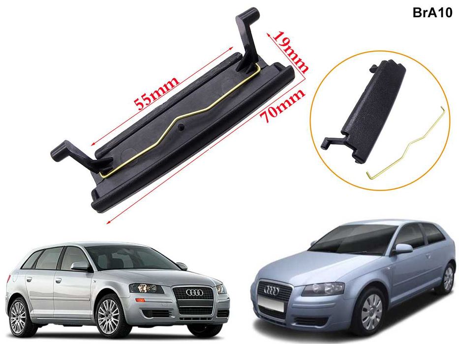 Kit Reparatie buton/clip clapeta capac Inchizatoare cotieră Audi A3 8P