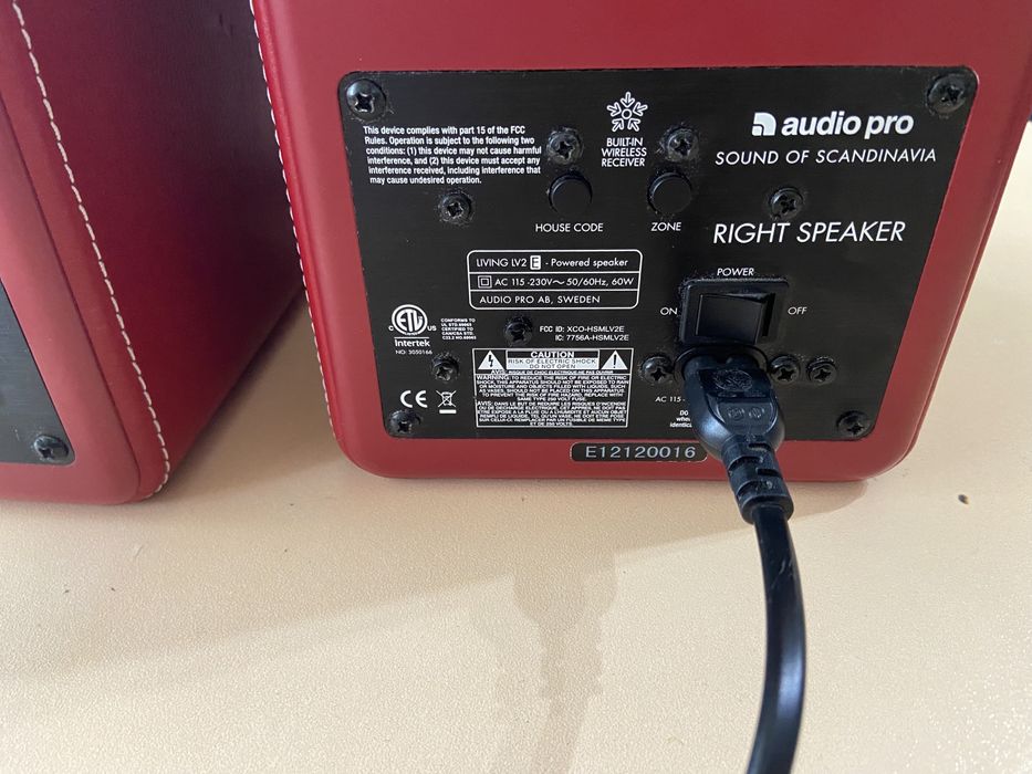 Boxe Active Wireless Audio Pro LV.2 E