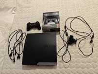 Consola Playstation 3 Ps3 Slim Modat cu 24 jocuri GTA Fifa Minecraft