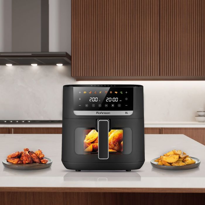 Нов фритюрник Airfryer R-2885 8 литра