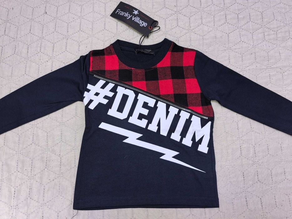 Нова блуза за момче 80