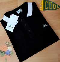 Tricou Lacoste, logo brodat  bumbac, Italia