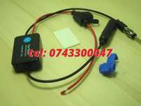 Amplificator De Semnal Antena Radio Auto Fm 12v