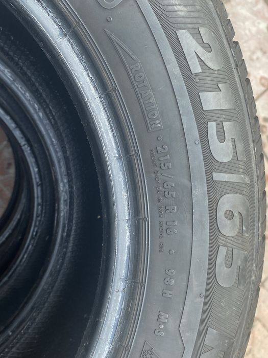 Vand anvelope marca SEMPERIT 215/55/16  M/S impecabile,pret impecabile