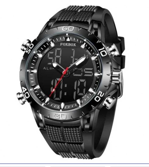 Продавам мъжки часовник FOXBOX – аналогов + дигитален