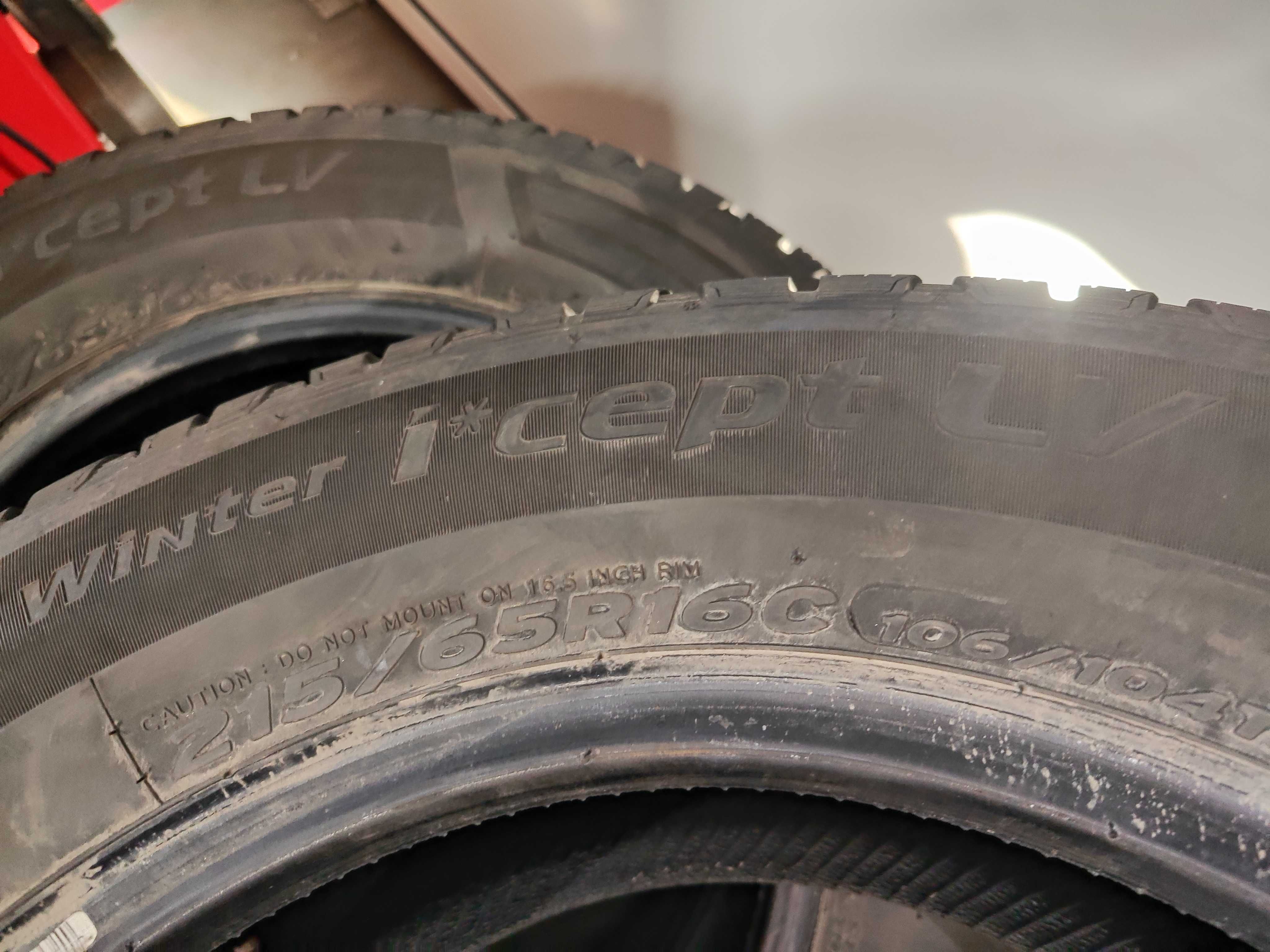 4бр.зимни гуми 215/65/16C Hankook