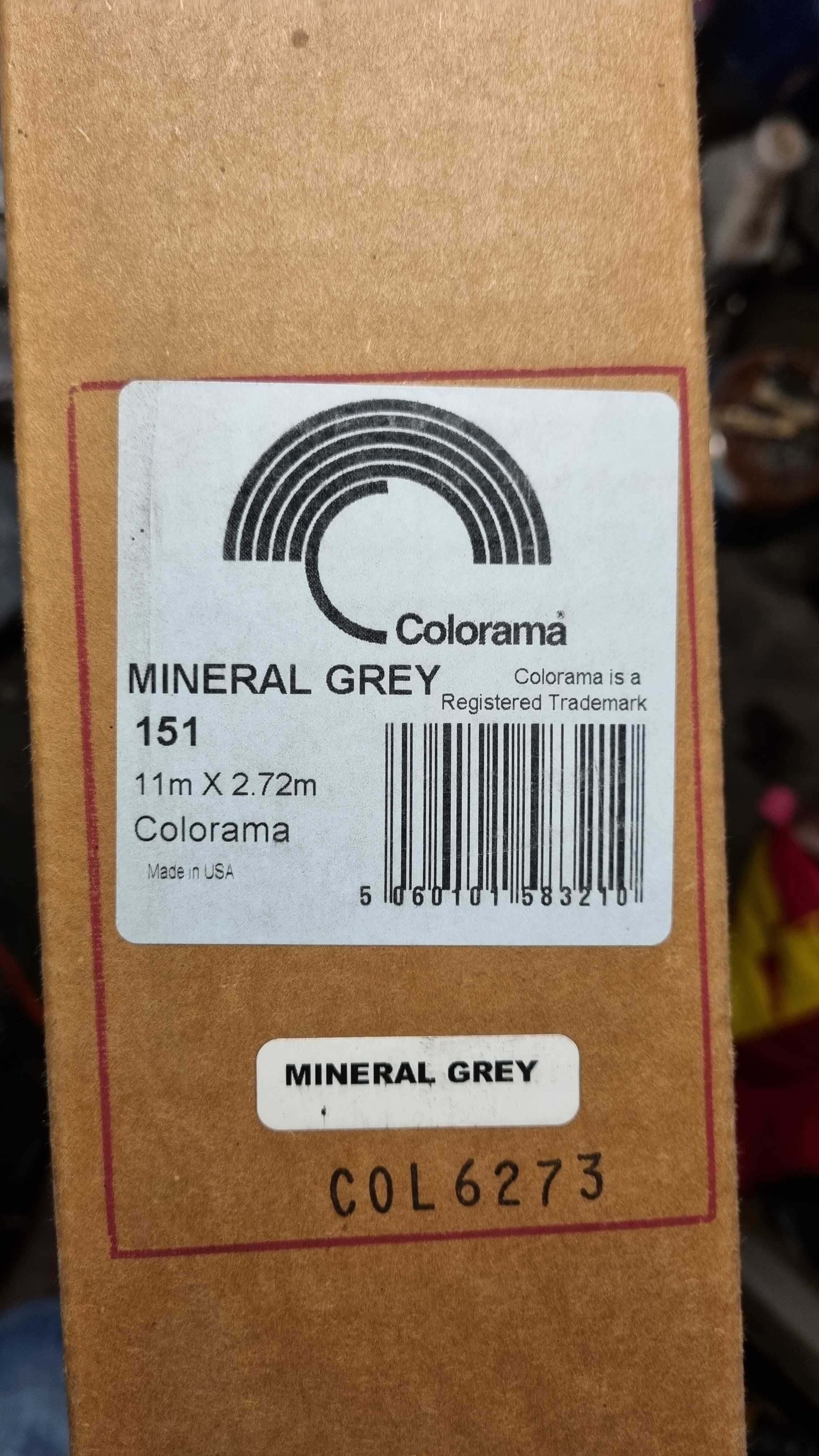 Fundal foto Colorama carton Mineral Grey 2.72 x 11m - Mineral Grey
