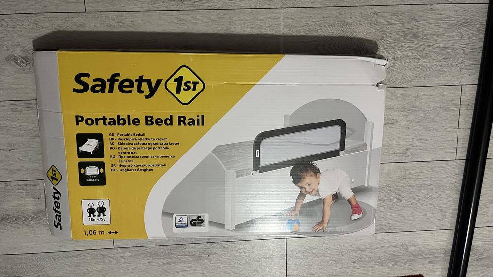 Barieră de siguranță de voiaj pentru pat,Safety 1st