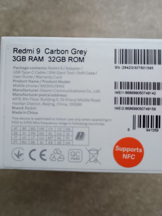 Телефон Xiaomi redmi 9