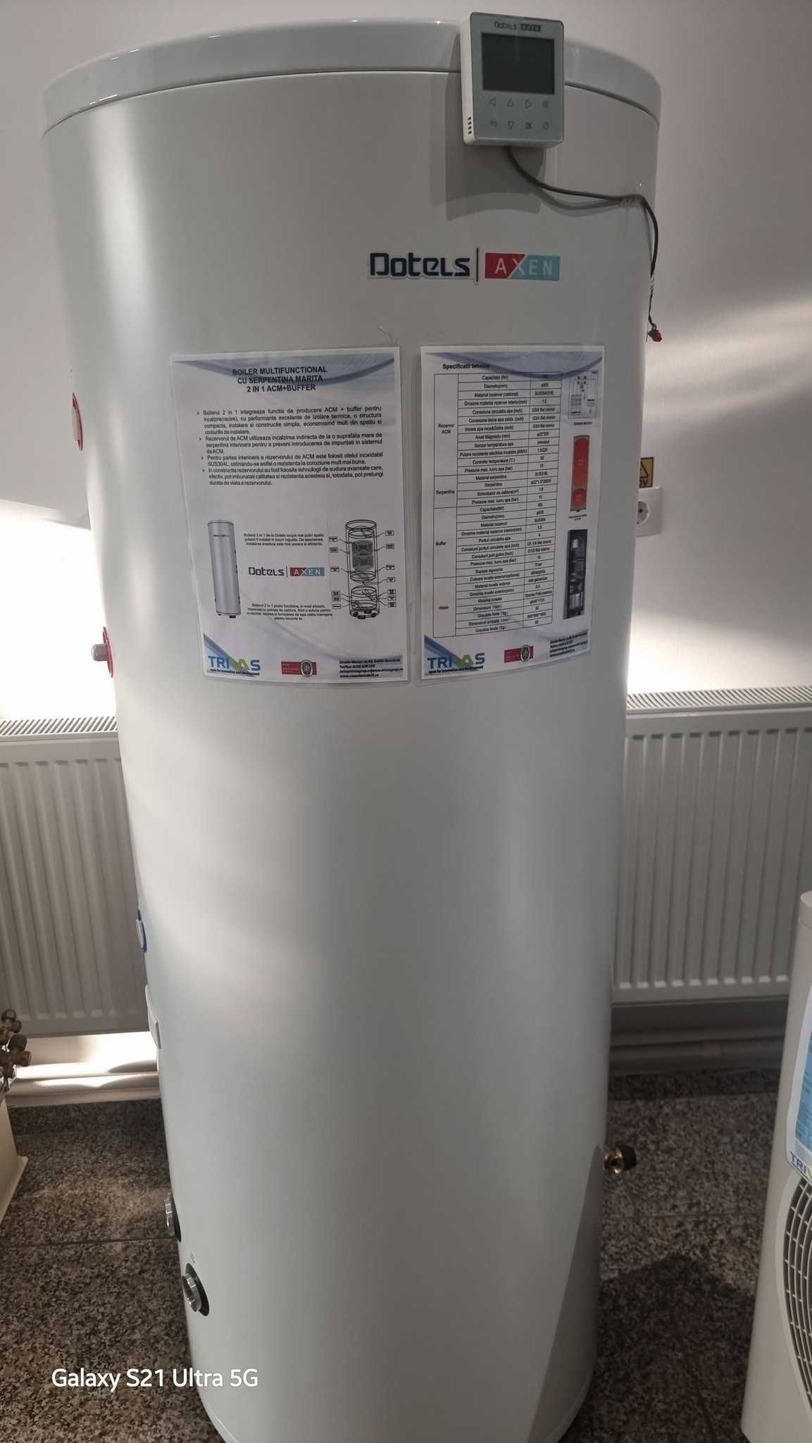Термопомпа моноблокова Dotels 12 KW 230v EN8BP KS
