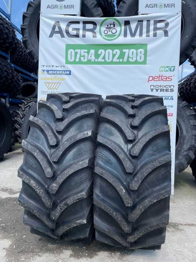 Anvelope noi Tubeless de tractor 540/65R30 OZKA Cauciucuri