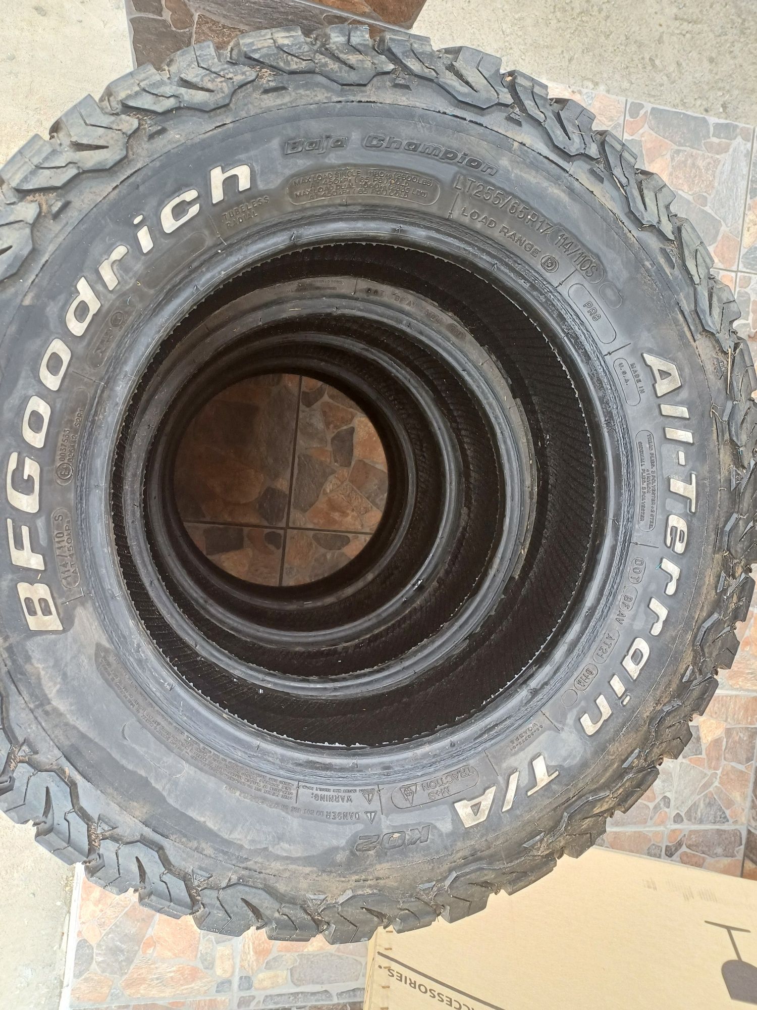 Anvelope allterain Bfgoodrich 255 65 r17