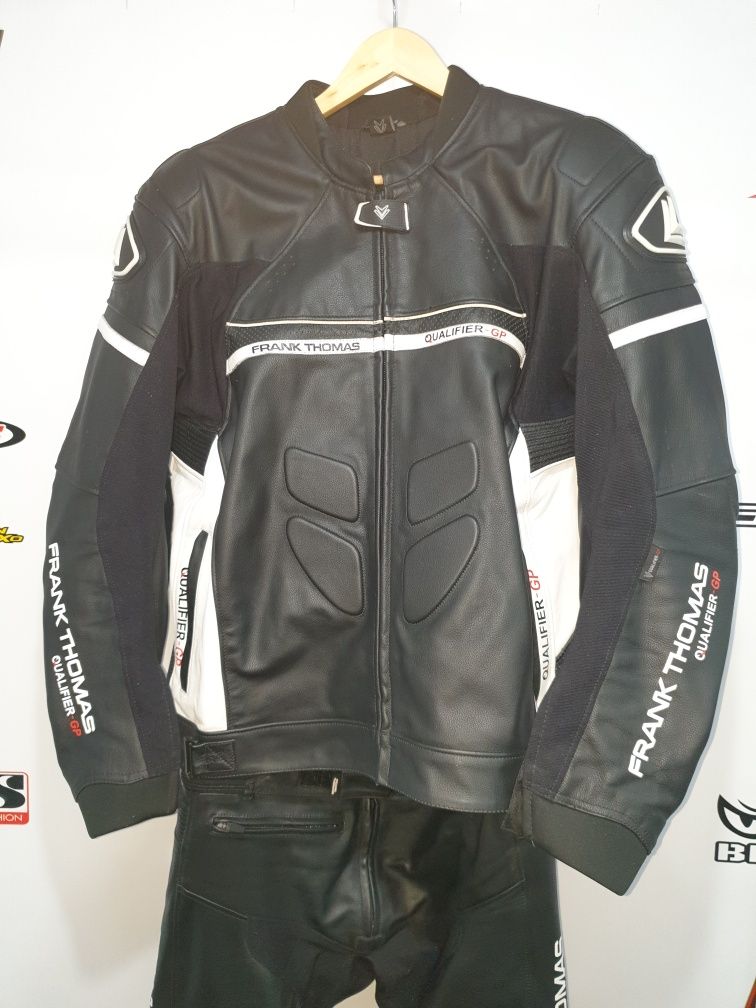 Costum 2 piese piele moto Frank Thomas 60