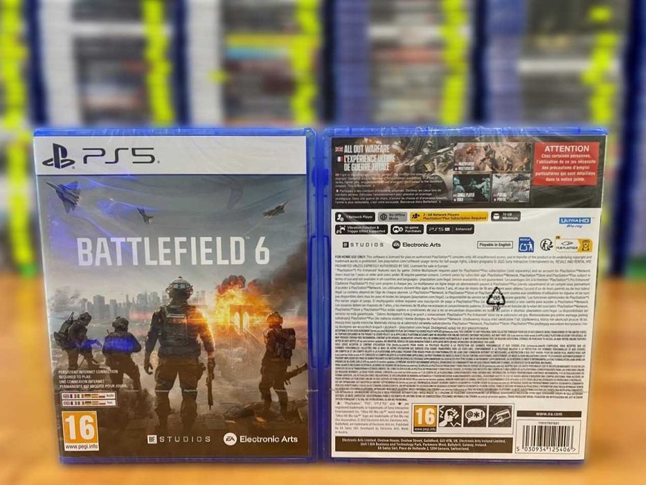 НОВИНКА! Battlefield 6 PS5/ Баттлфилд VI Пс5 Большой Выбор Игр