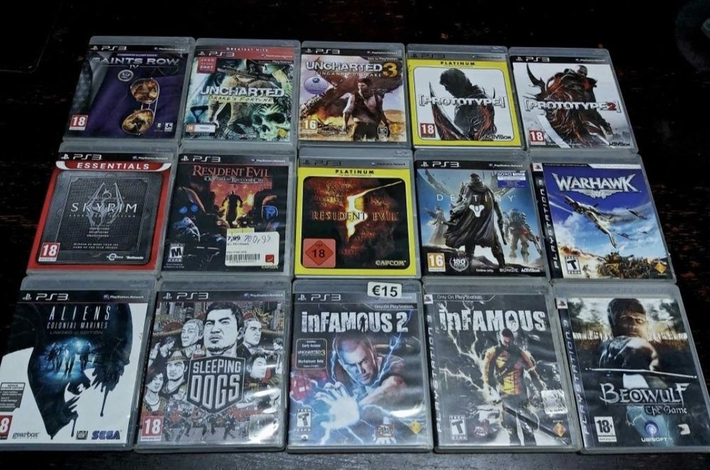 Diablo/Sleeping dogs/Mafia2/Payday2/Last of US colecție games PS3