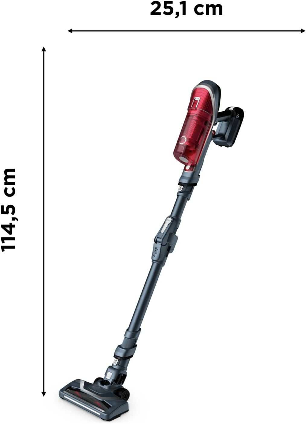 Акумулаторна прахосмукачка Rowenta X-Force FLEX 8.60 Animal 22V 35мин