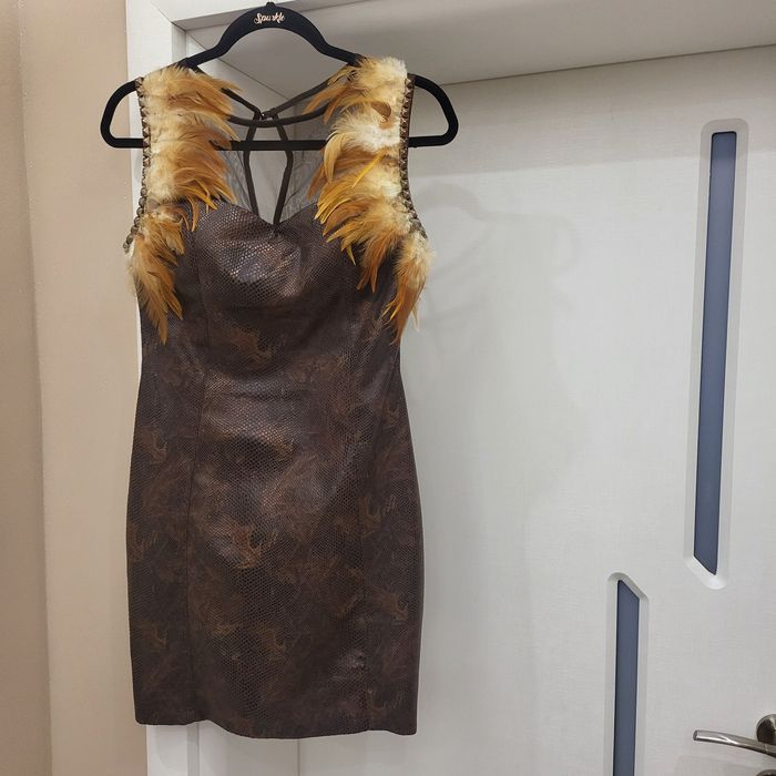 Рокля с пера  38  С