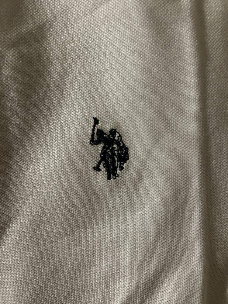 Мъжка бяла тениска Polo Ralph Lauren