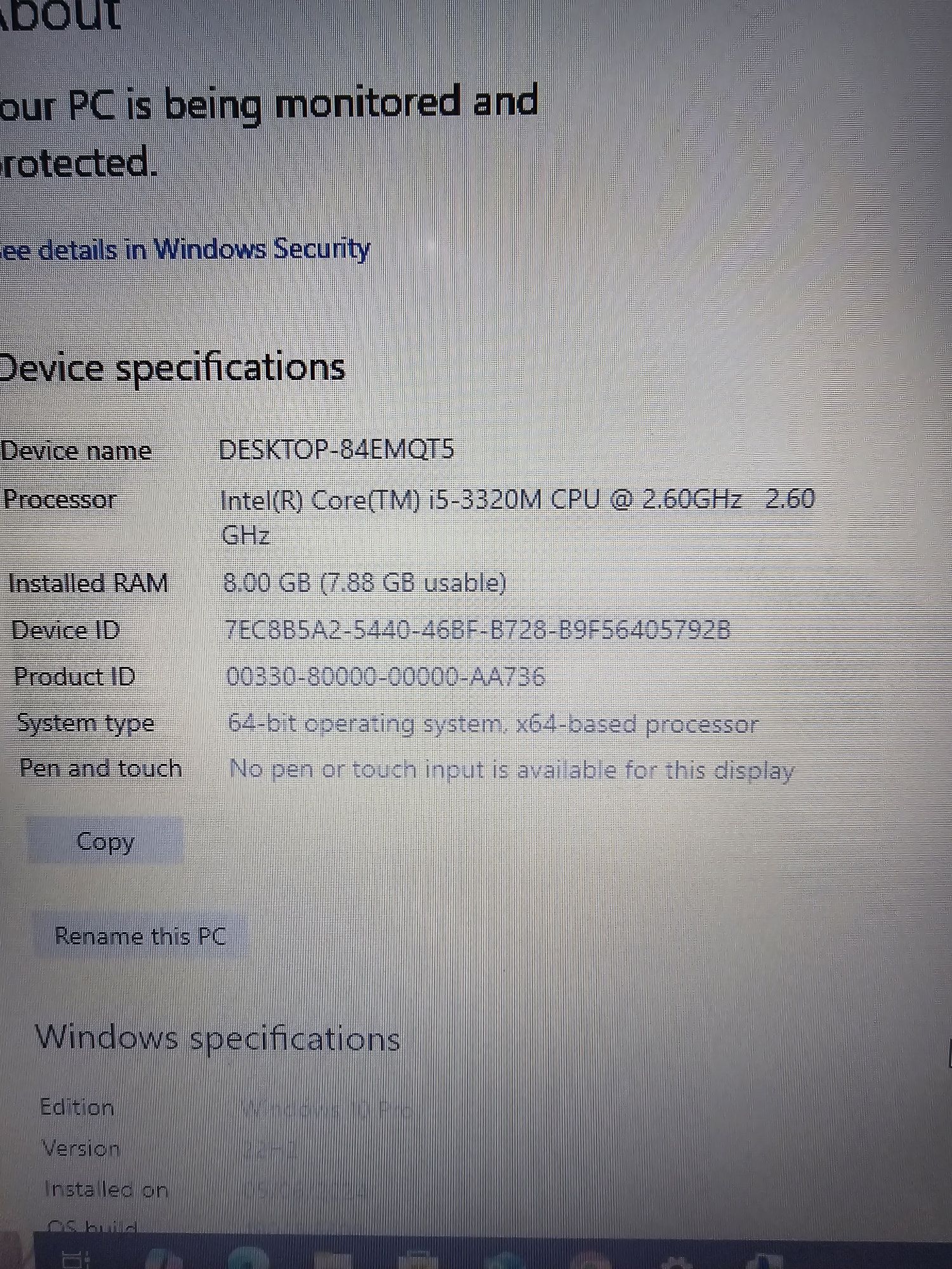 Laptop Dell Latitude 5430 i5