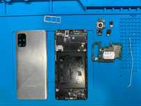 Samsung Galaxy A71 на части