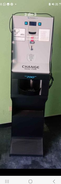 Distribuitor,Schimbator monezi,jetoane,fise self service.