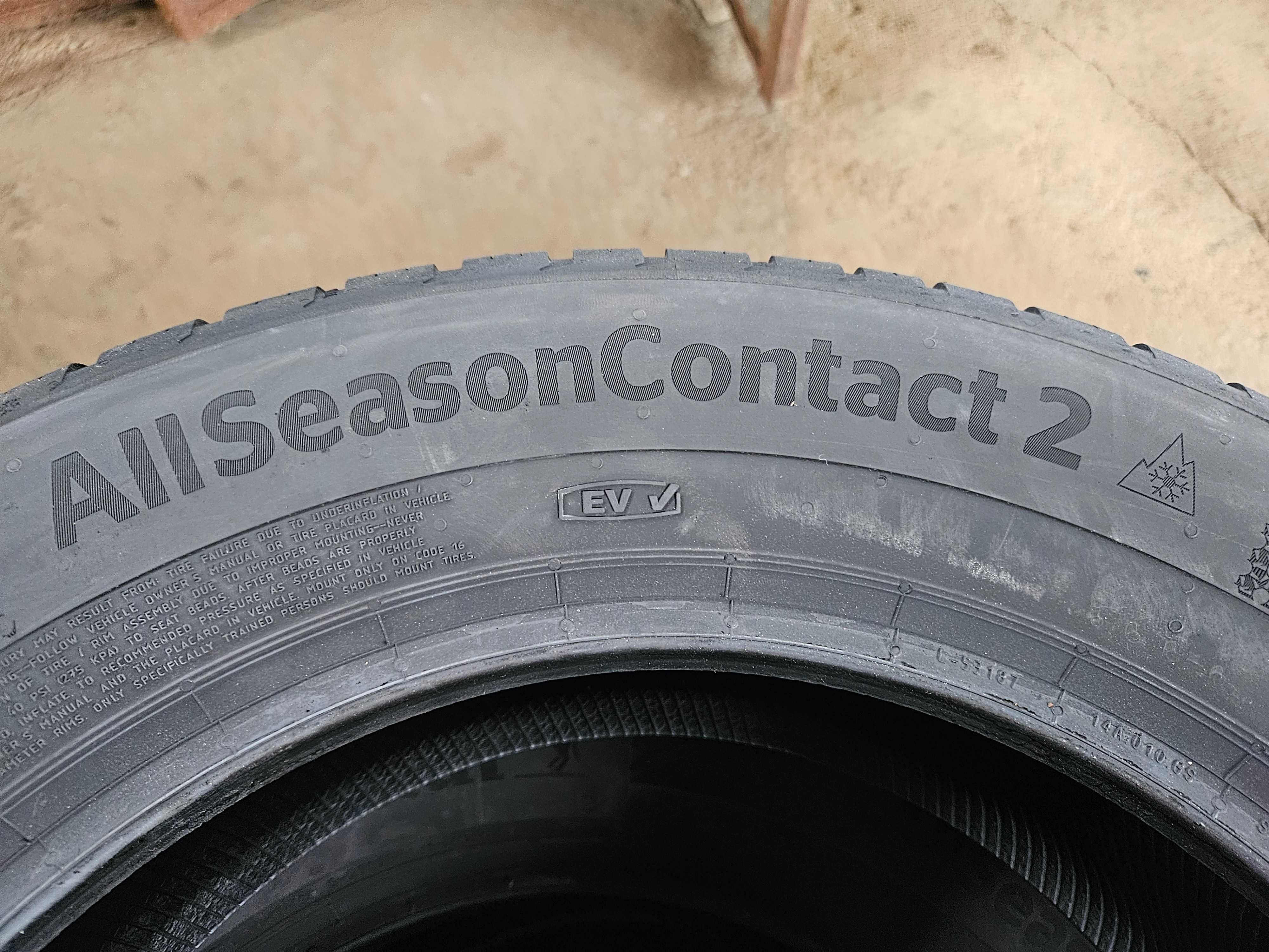 Нови всесезонни гуми 205/60 R16 Continental AllSeason 2 XL 96V DOT2024