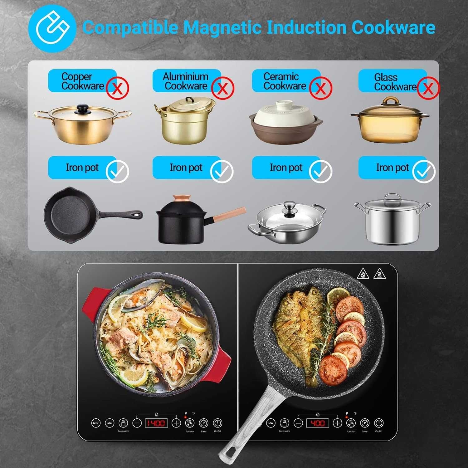 Индукционен котлон Aobosi Induction Hob,Гаранция