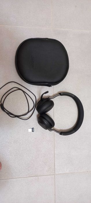 Casti Jabra Evolve2 65 - fara fir, conectivitate USB Bluetooth 5.0
