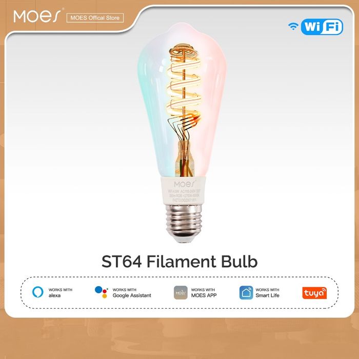 Moes smart bulb 2 броя