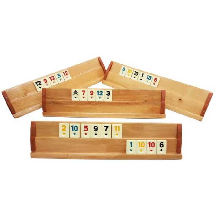 Joc Remi din lemn masiv Kervan  Rummy