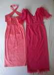 Set 2 rochii nașa mar 40/42 cu pene si strasuri