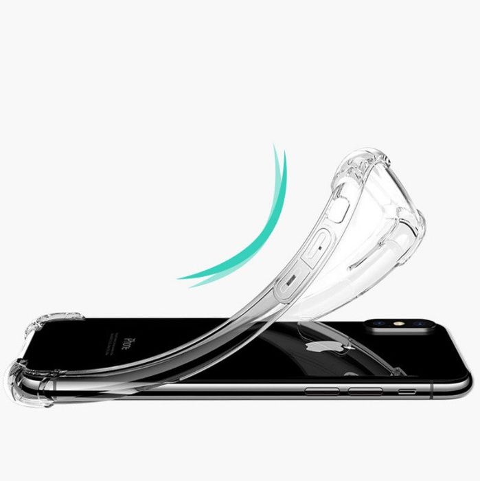 Силиконов ANTI-KNOCK устойчив кейс iPhone 11, Pro, X, XS, XR