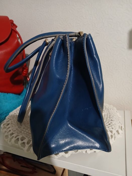 Чанта в цвят Деним