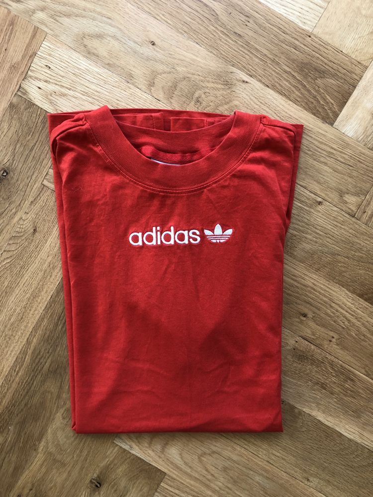 ADIDAS тениска, червена М/40