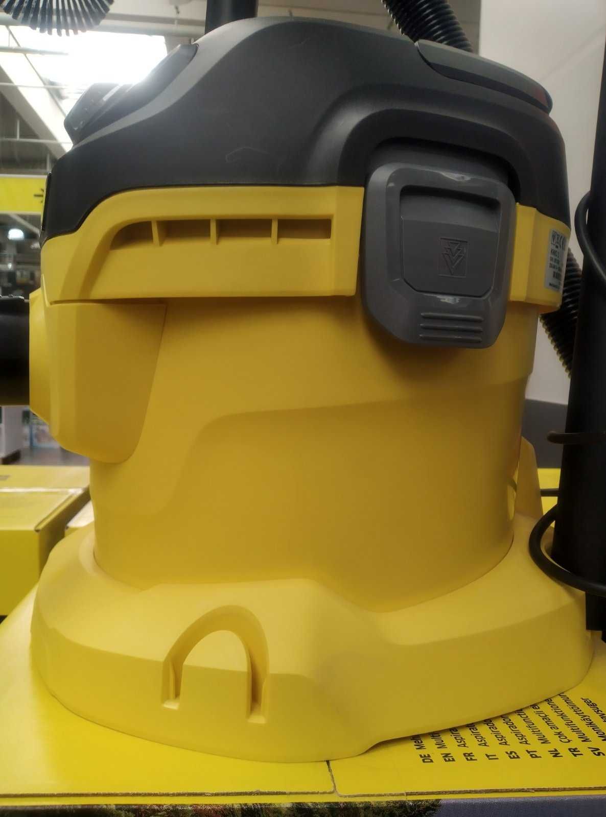 Мултифункционална прахосмукачкаKARCHER WD 2 Black за сухо и мокро почи