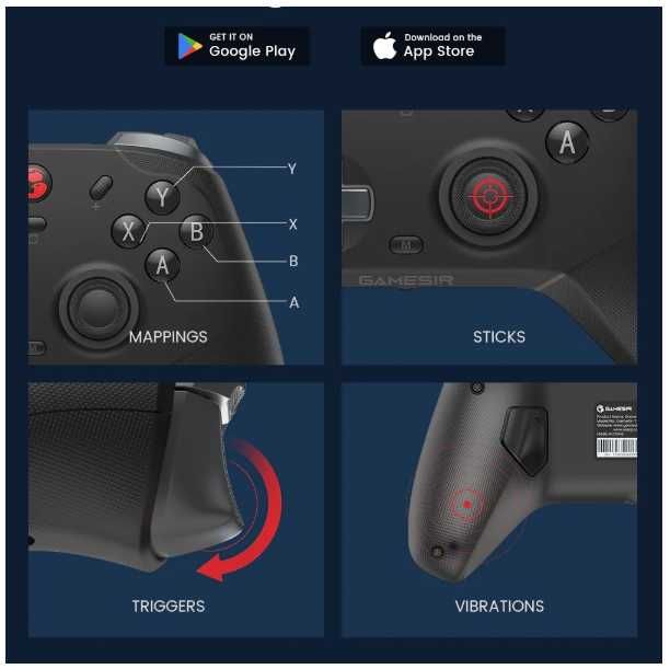 GameSir T4 C Pro Multi-Platform Gaming Controller (SWITCH/PC)