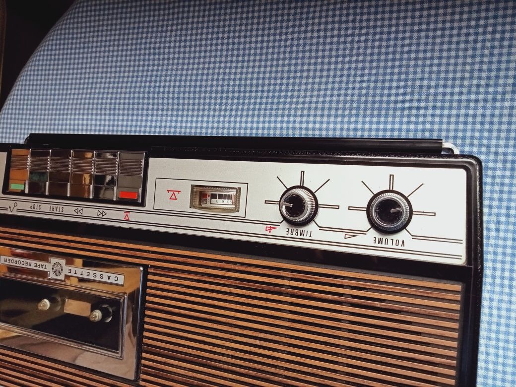 Casetofon Elektronika 302, vechi, Rusesc ,de colecție, fara Radio