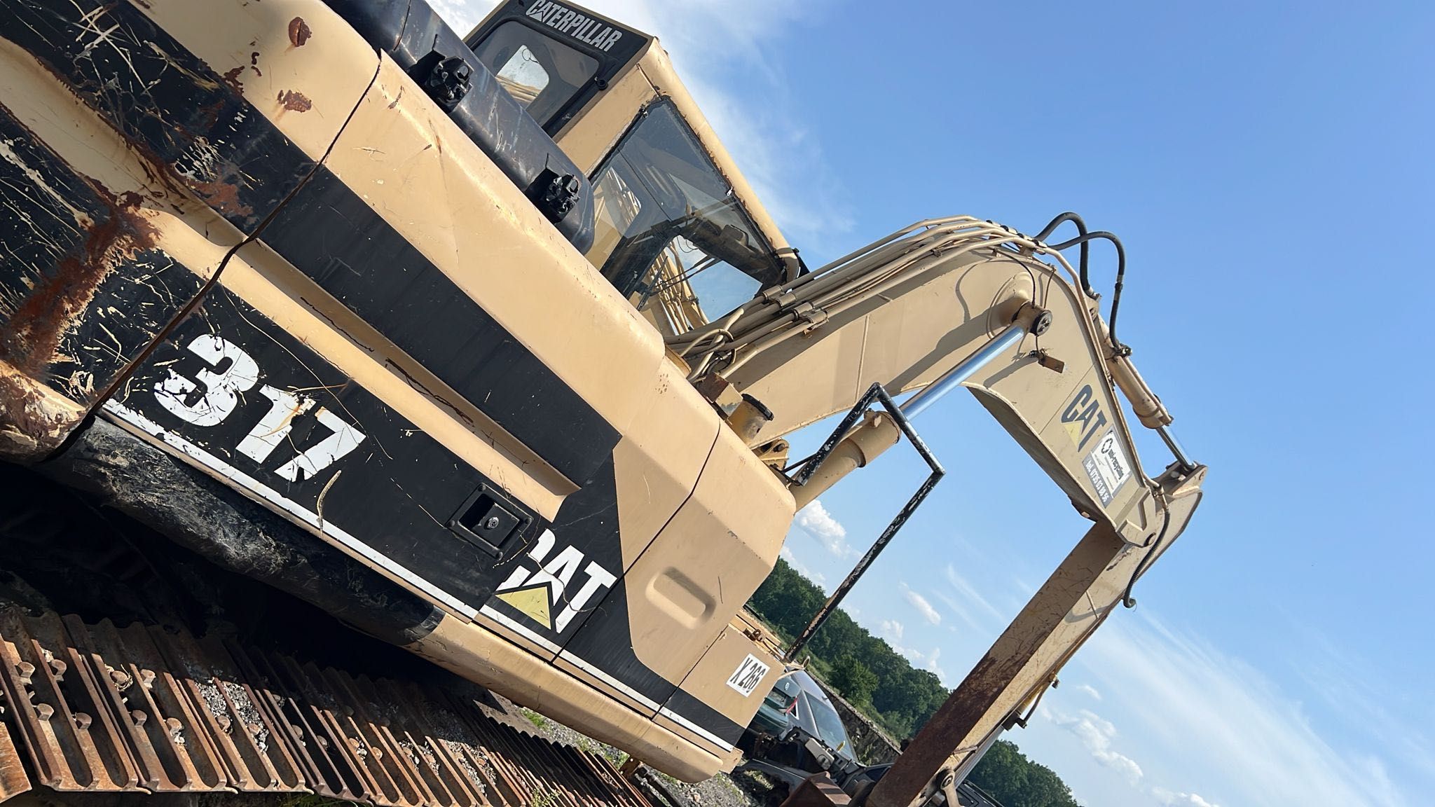 Dezmembrez Excavator Caterpillar 317