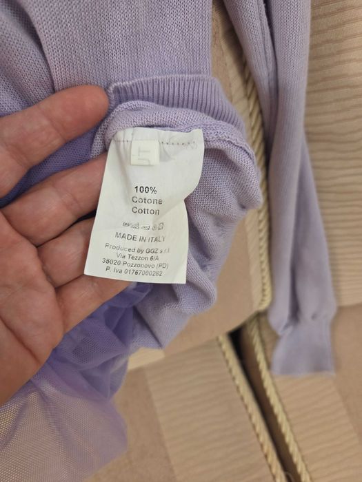 Bluza dama Vicolo, bumbac 100% mov