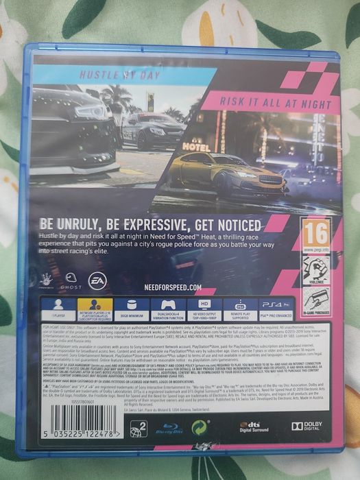 Vand jocul Need For Speed Heat ps 4
