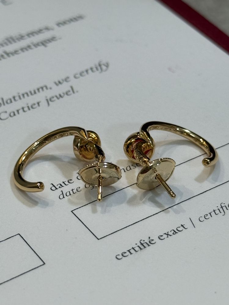 Серьги Cartier Just un Clou