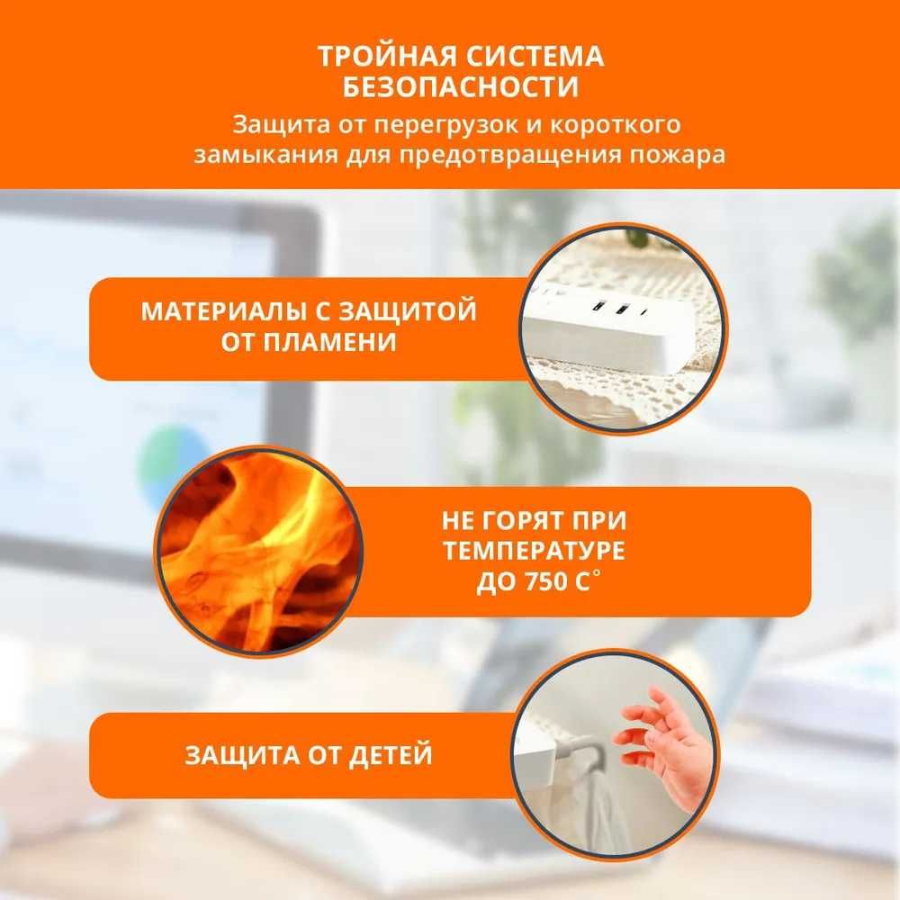 Xiaomi / Удлинитель / Mi Power Strip CN. Рассрочка, доставка, гарантия