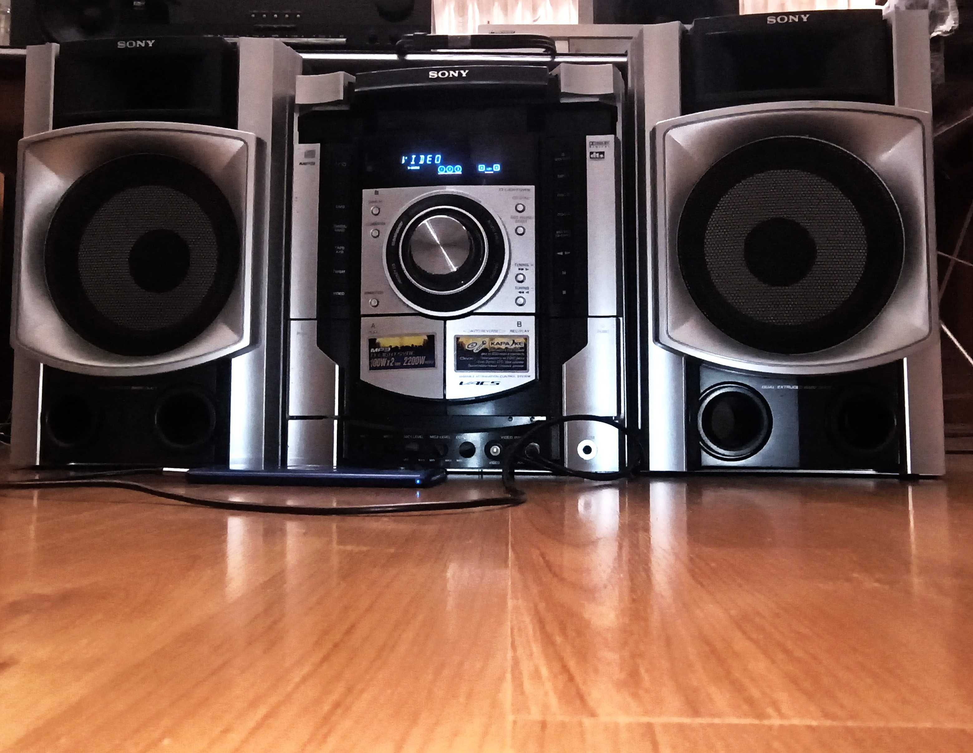 Sony MHC-GNZ77D музыкальный центр/ Bluetooth /АУКС/оптика