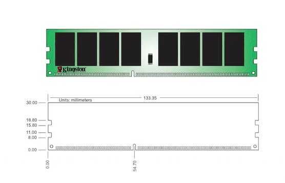 Memorie Kingston 4GB, DDR3, 1600MHz, Non-ECC, CL11, 1.5V, LowProfile