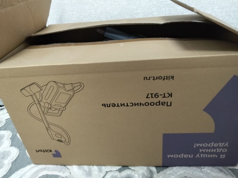 Пароочиститель почти новый, пользовались 4 раза.