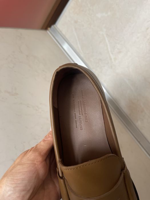 Кожени обувки Arket естествена кожа