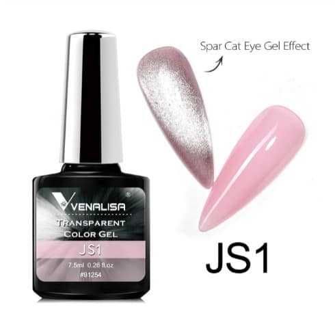 Venalisa Transparent Color Gel / полупрозрачен гел лак