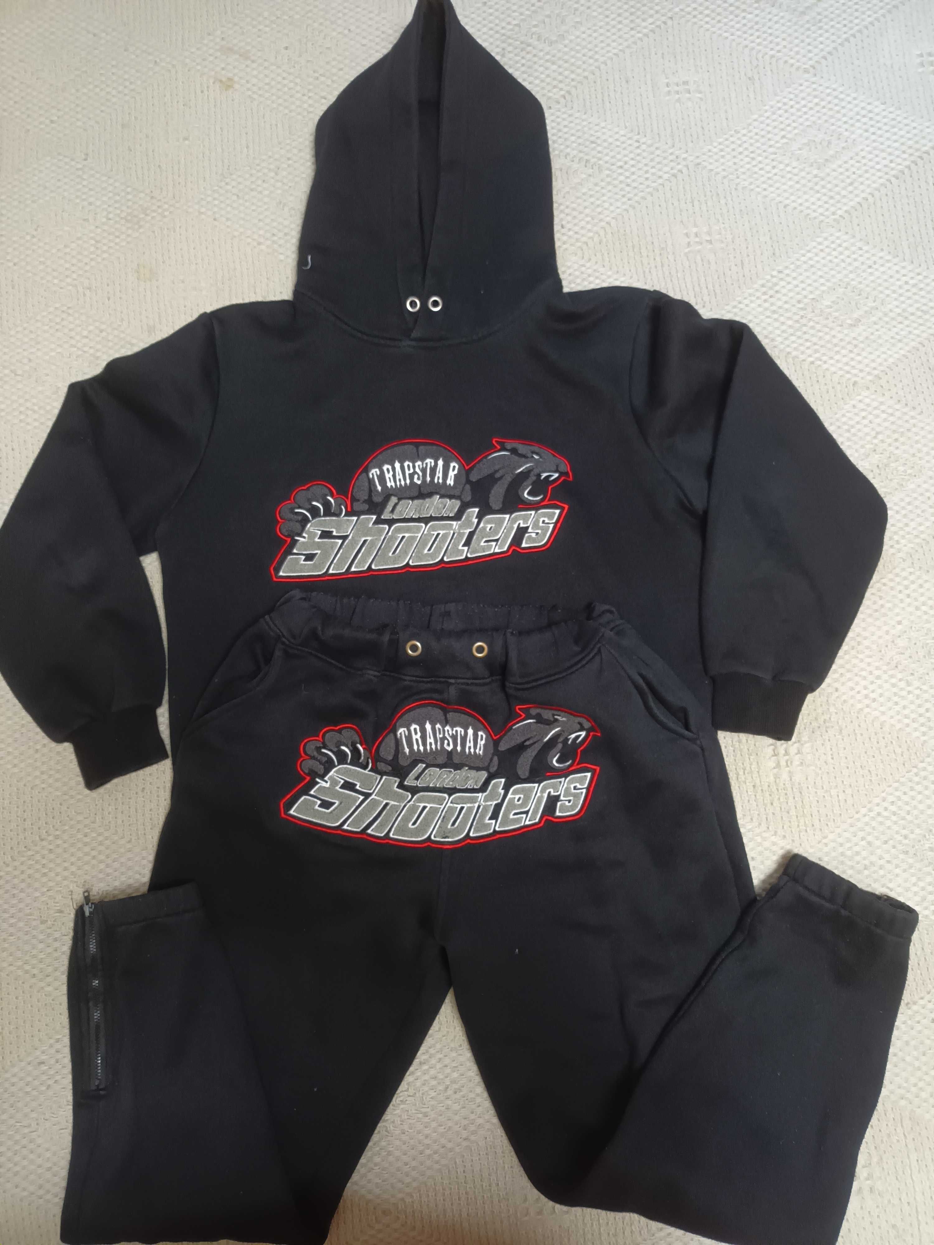 Trapstar Shooters Tracksuit  / Hoodie– Black / Red, размер S