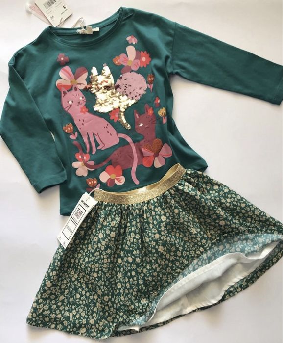 Платья, комбинезон, пижама , рубашки 98,104,110